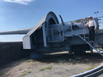 "Moses" one of the 11-inch guns